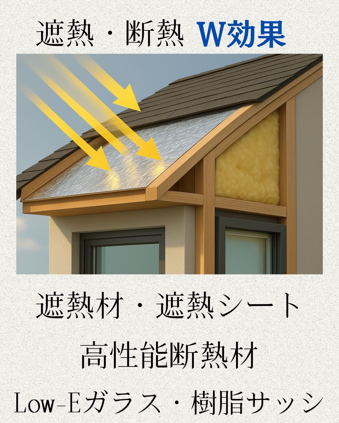 暑さ対策だけじゃない！遮熱＆断熱の本当のチカラとは？